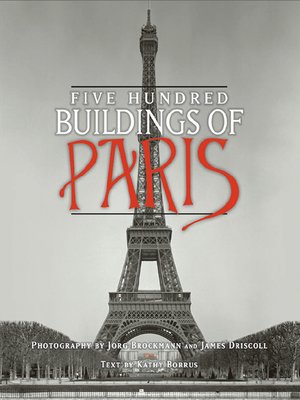 cover image of Five Hundred Buildings of Paris